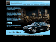 Tablet Screenshot of 1800alslimo.com
